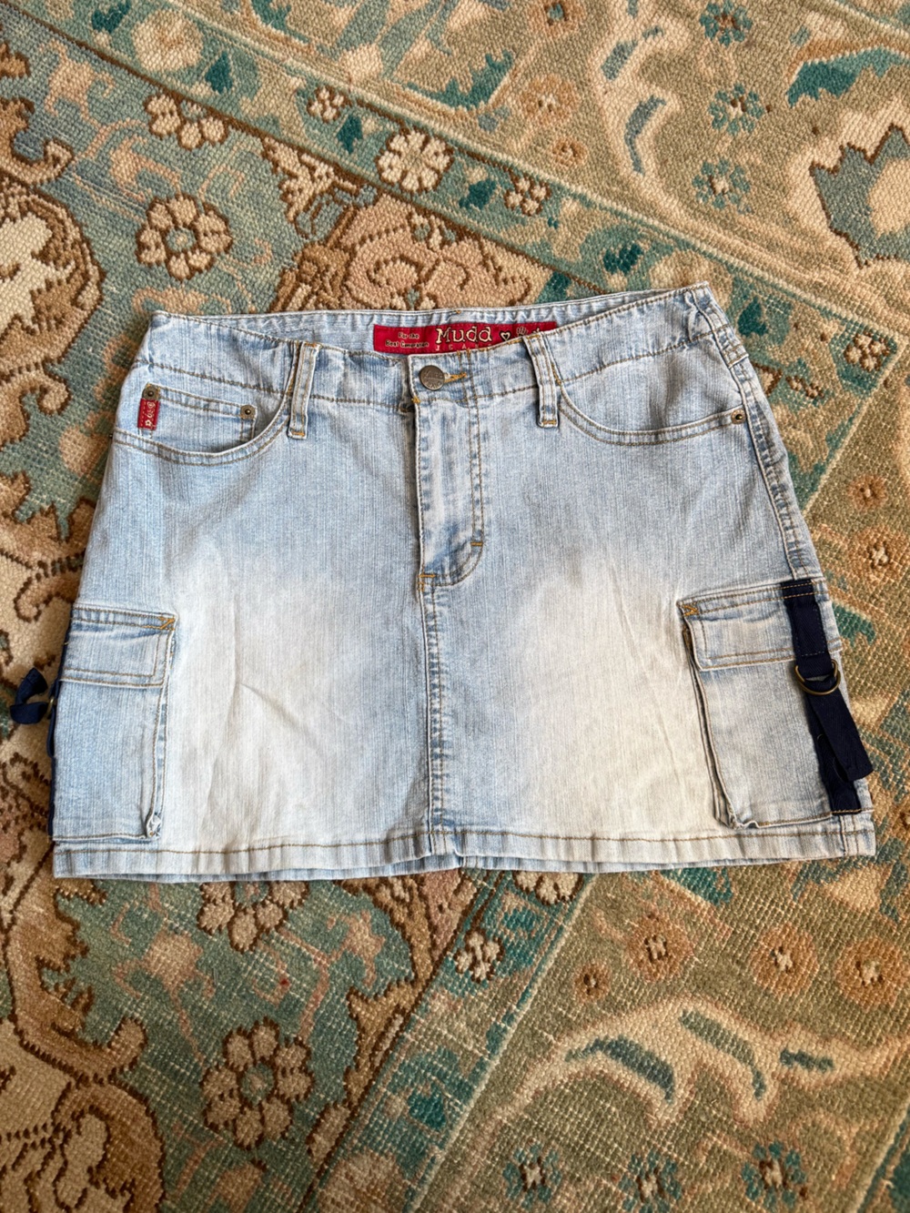 Mudd Light Blue Denim Skirt